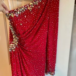 Custom Tony Bowls Pageant Gown